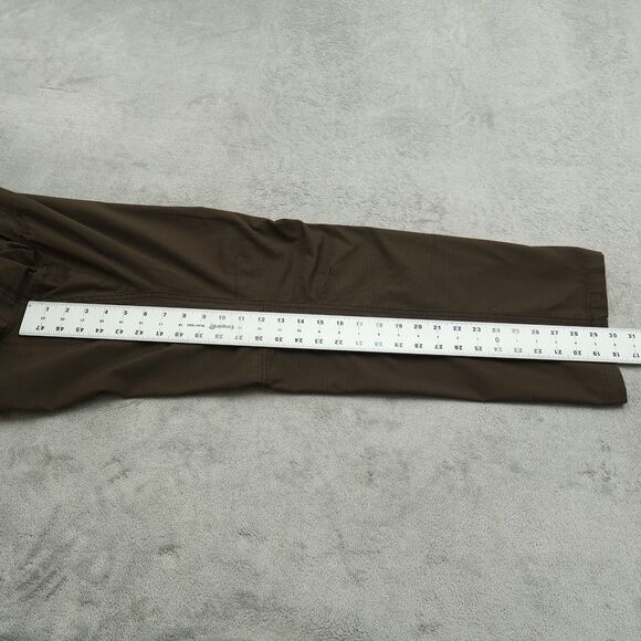 CQR Tactical Pants Women's Size 16R Brown Mid-Rise Cargo Straight 30" Inseam - Picture 15 of 15